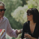 Bourdain, his second wife Ottavia Busia-Bourdain, and their daughter Ariane